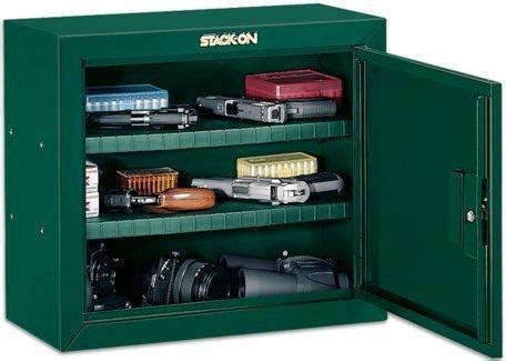 stack on gcg 900 steel pistol ammo cabinet green|Pistol / Ammo Cabinet .